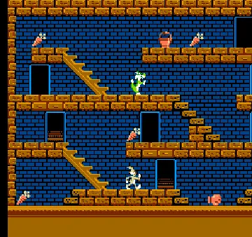 Bugs Bunny Fun House (USA) (Beta) screen shot game playing